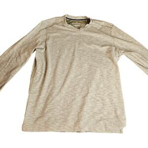 Tommy Bahama‎ Green V-Neck Long Sleeve Size Medium